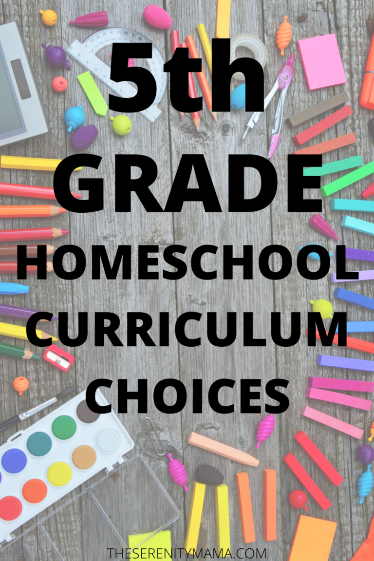 5th-Grade Homeschool Curriculum for 2019-2020
