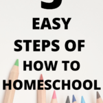 How to homeschool. 5 easy steps of how to homeschool! How to homeschool easily. How to homeschool kindergarten. How to homeschool multiple grades. How to homeschool preschool. How to homeschool and work full time. How to homeschool with a toddler. How to homeschool for free. Easy ways to homeschool your children today! Homeschool curriculum. Secular homeschool. Fun morning homeschool schedule.