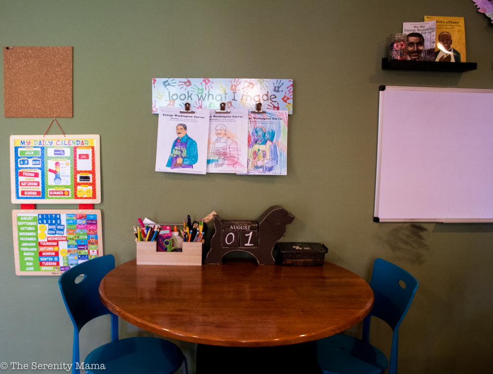 Homeschool Table