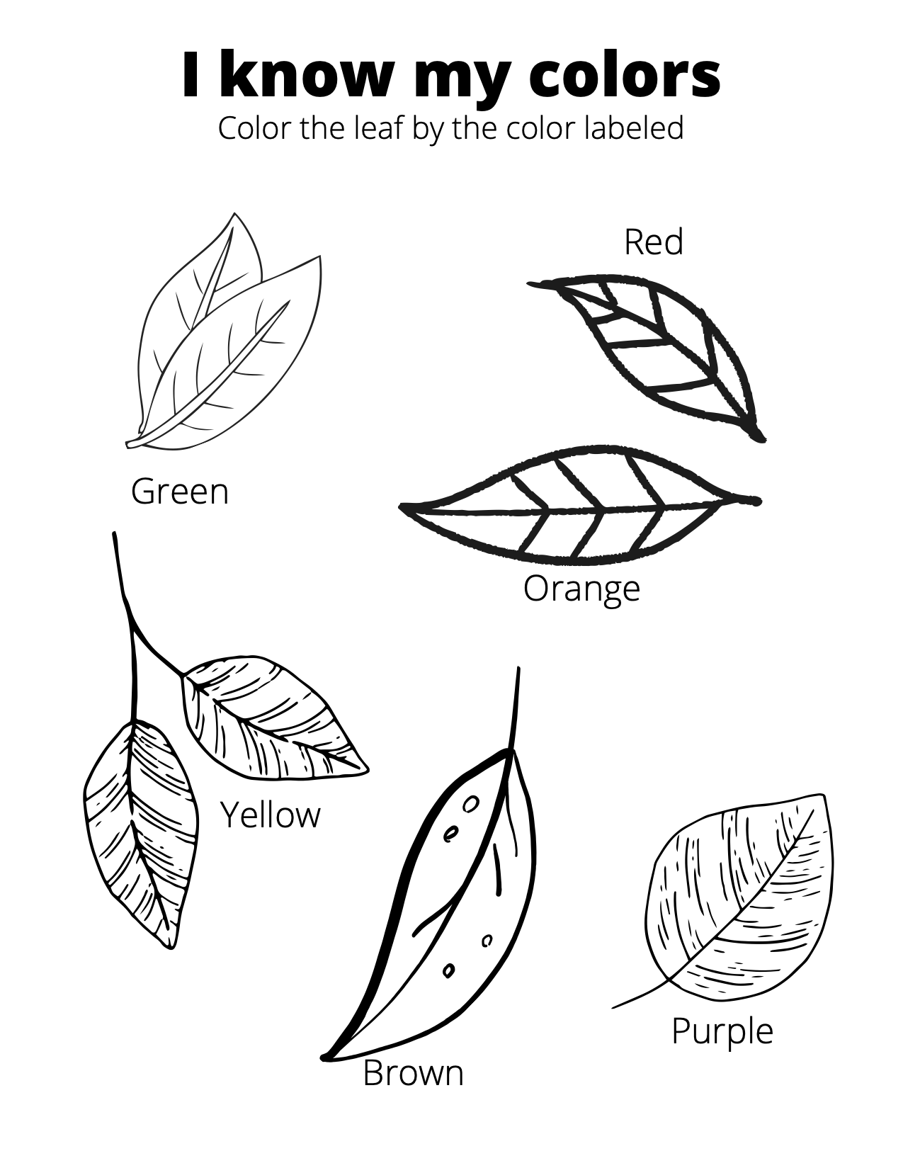 Free Printable Fall Worksheets