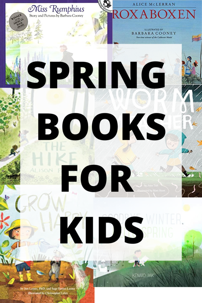 Spring books for kids for March Read alouds